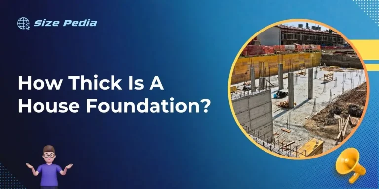 How Thick Is A House Foundation?