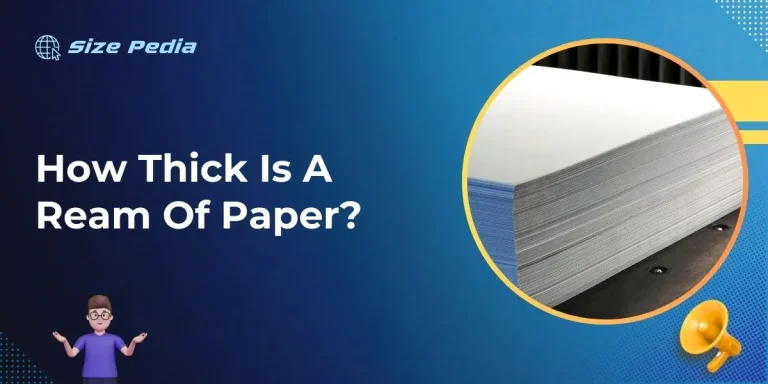 How Thick Is A Ream Of Paper?