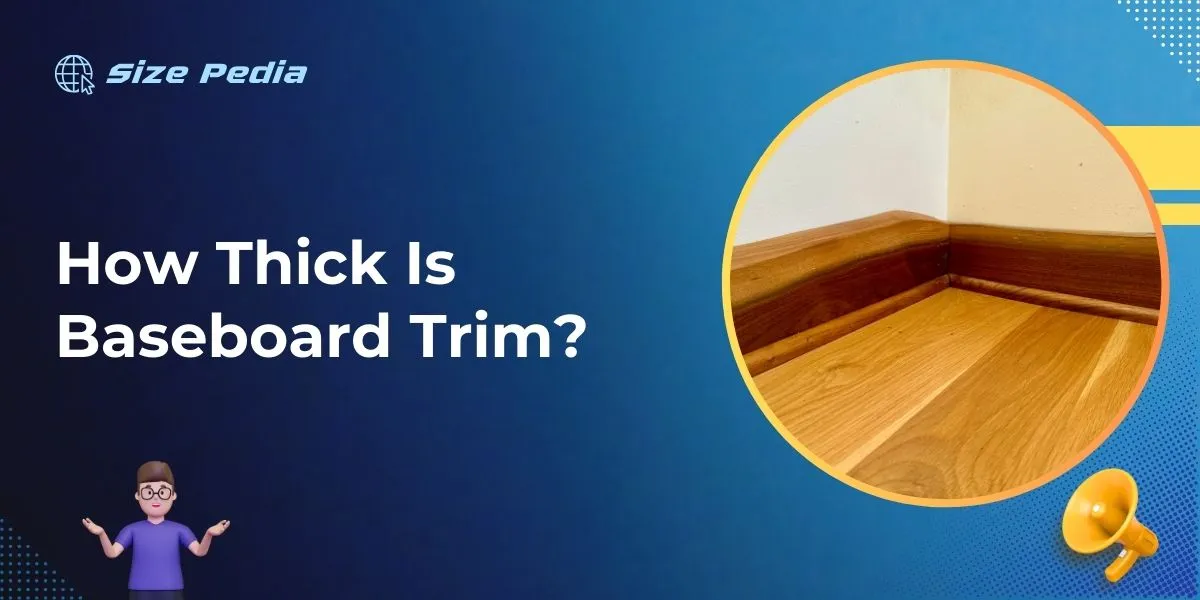 How Thick Is Baseboard Trim?