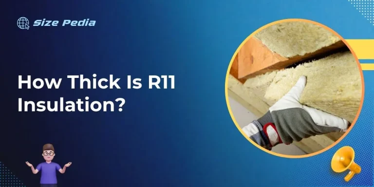 How Thick Is R11 Insulation?