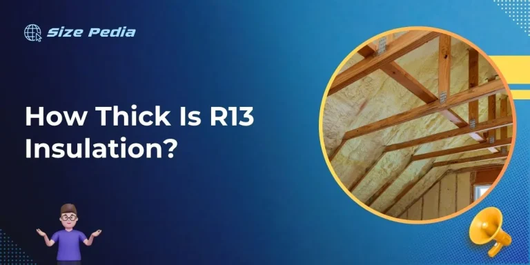 How Thick Is R13 Insulation?