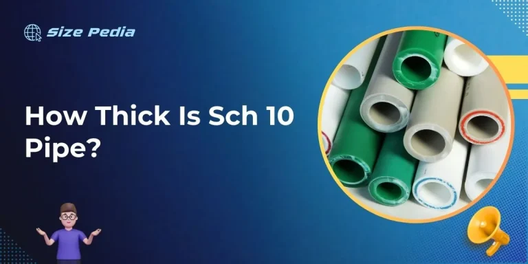 How Thick Is Sch 10 Pipe?