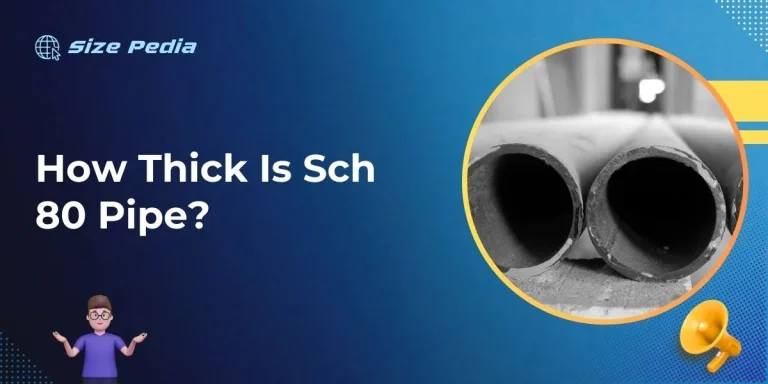 How Thick Is Sch 80 Pipe?