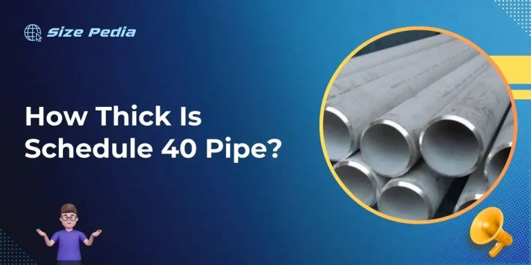 How Thick Is Schedule 40 Pipe?