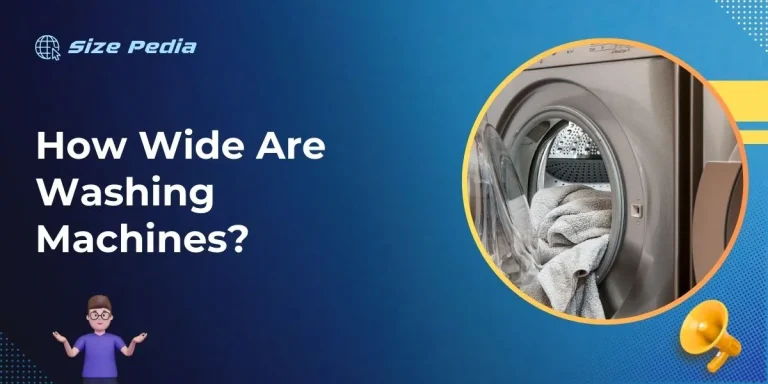 How Wide Are Washing Machines?