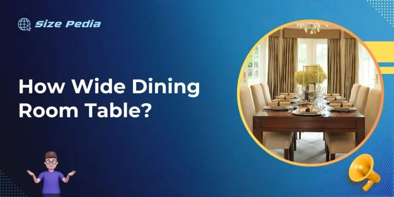 How Wide Dining Room Table?