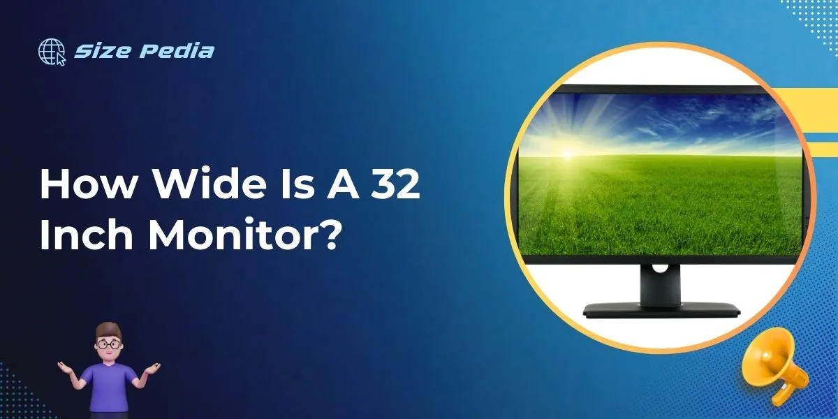 How Wide Is A 32 Inch Monitor?