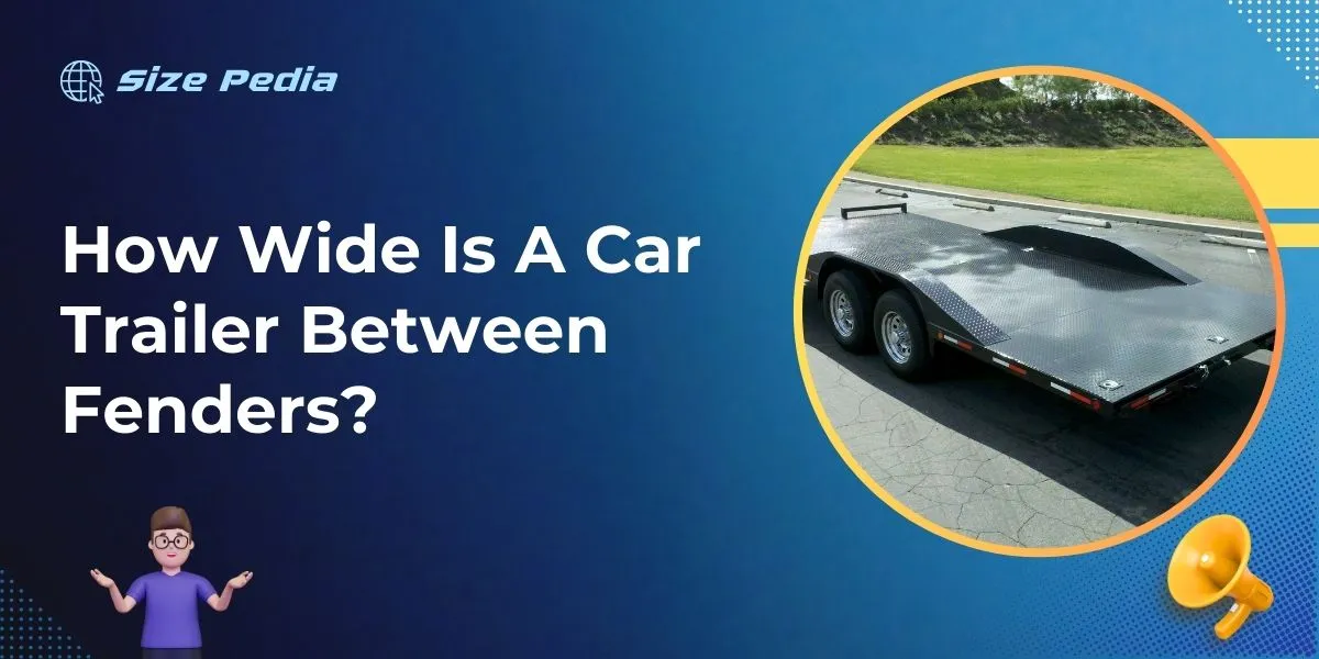 How Wide Is A Car Trailer Between Fenders?