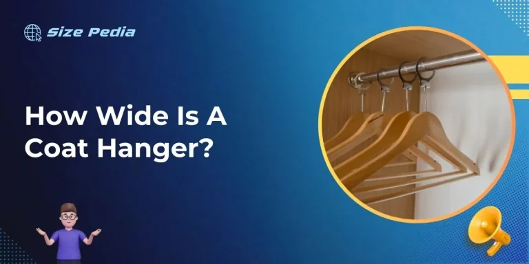 How Wide Is A Coat Hanger?