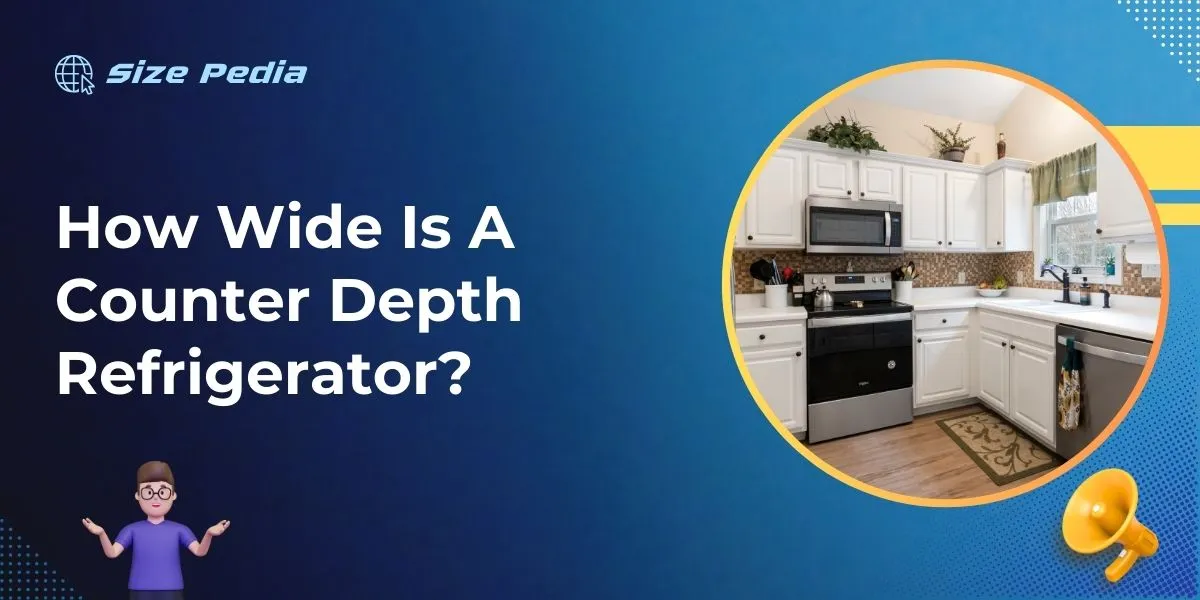 How Wide Is A Counter Depth Refrigerator?