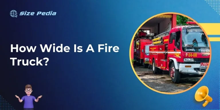 How Wide Is A Fire Truck?