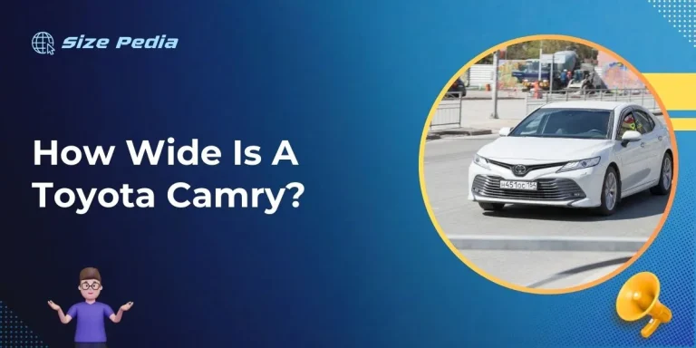 How Wide Is A Toyota Camry?