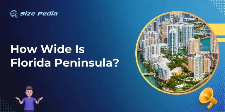 How Wide Is Florida Peninsula?