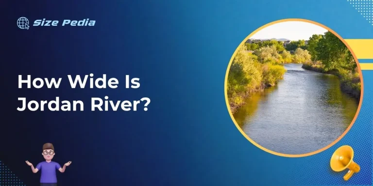 How Wide Is Jordan River?