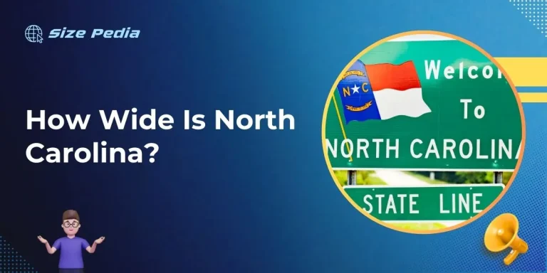 How Wide Is North Carolina?