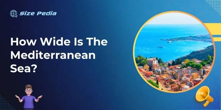 How Wide Is The Mediterranean Sea?