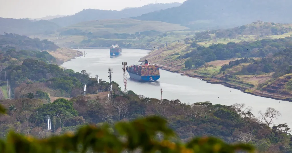 Panama Canal Depths