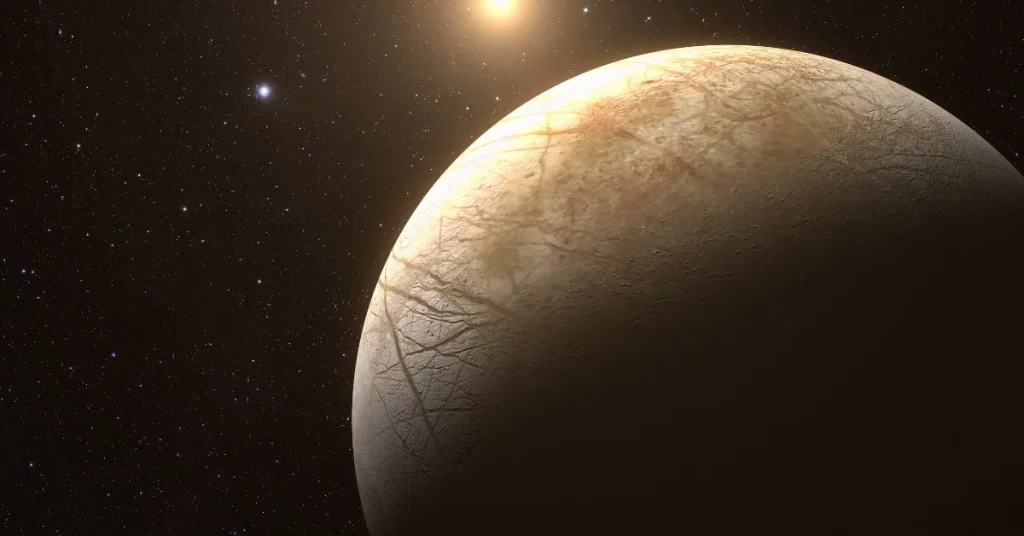 The Influence Of Europa's Thick Ice Shell